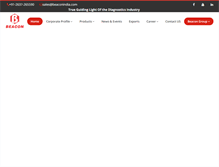 Tablet Screenshot of beaconindia.com